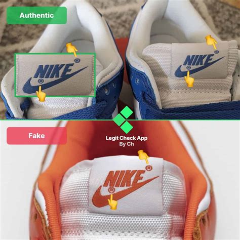 original nike vs fake|how to tell if nikes are real.